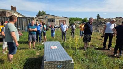 Besichtigung des Außengeländes