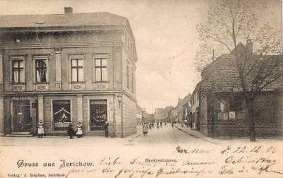 Wohn- und Geschäftshaus Petzel, Postkarte um 1903