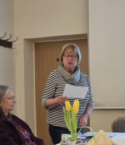 eine Geschichte auf plattdeutsch wurde vorgelesen