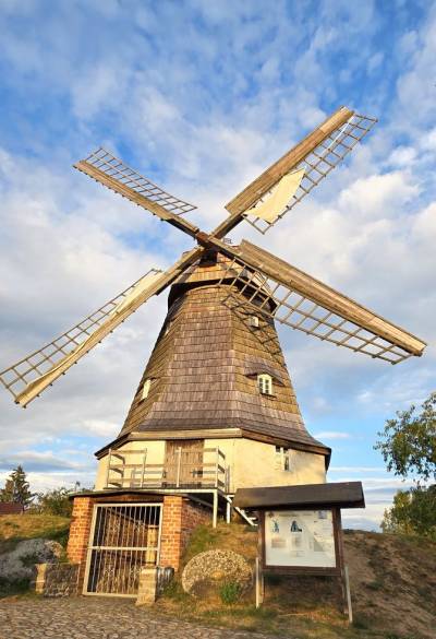 Holländerwindmühle in Jerichow