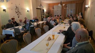 Der Vortragsabend wurde gut besucht.