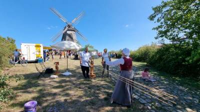 Vorführung Herstellung von Seilen
