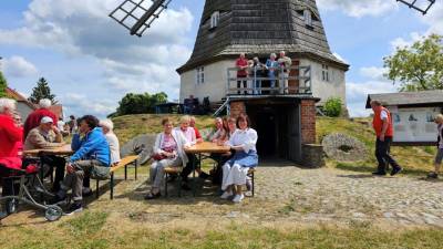 Unser Mühlentag war gut besucht.