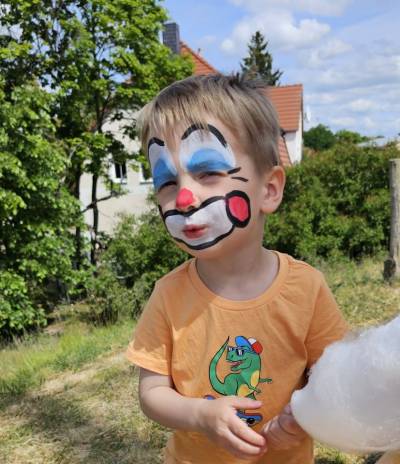 viel Spaß beim Kinderschminken