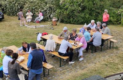 Unser Mühlentag war gut besucht.