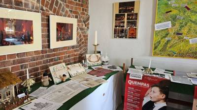 Quempasausstellung in der Kirche Sandau