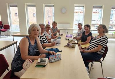 erstes Treffen Handarbeitszirkel im Bürgerhaus Jerichow