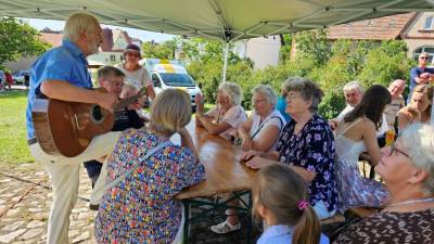spontane Gesangseinlage von Ulrich Kriehn