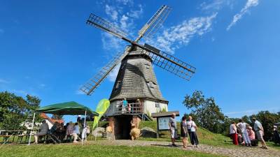 reges Treiben an der Mühle