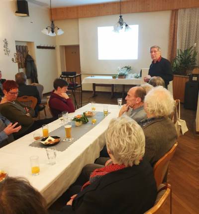 Gerhard Ritter gab Einblicke in den Verein Förder- und Heimatverein Stadt und Kloster Jerichow e.V.