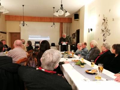 Karl Eisbein blickte in die Zeit des Vereins 