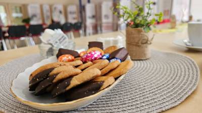 Ein schönes Ambiente für die Lesung