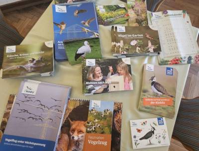 Die Besucher konnten zahlreiche Broschüren mitnehmen.