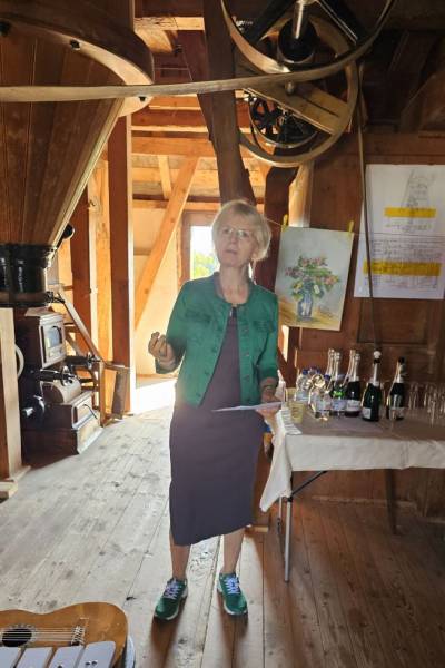 Martina Haake hielt die Laudatio zu Ehren von Luise Winkelmann