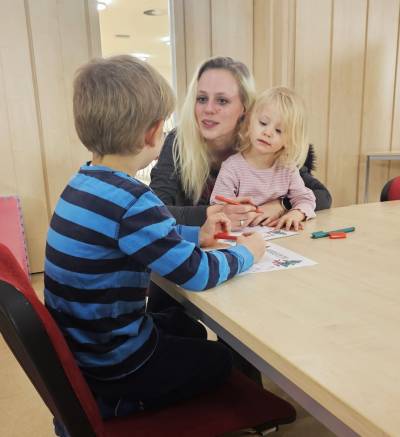 Ausfüllen der Wunschzettel