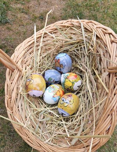 Ostereier selbst gestaltet