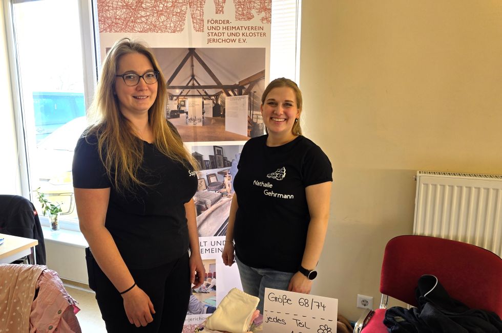 v.l. Sophie Stibitz, Natalie Gehrmann